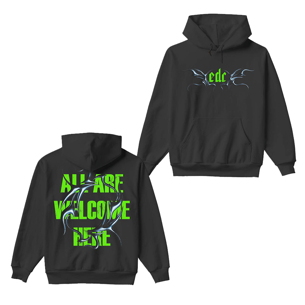 EDC Merch EDC Tribal Chrome Hoodie Gifts For Music Fans Christmas Gift for Him - Gypsysystersgift