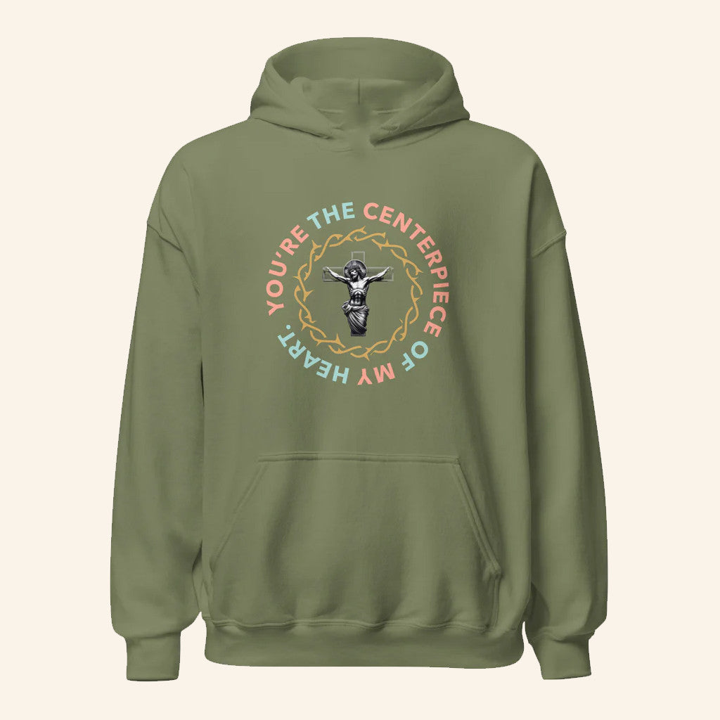 Eddie James Ministries Merch Jesus Centerpiece Hoodie Christian Apparel Gifts For Her - Gypsysystersgift