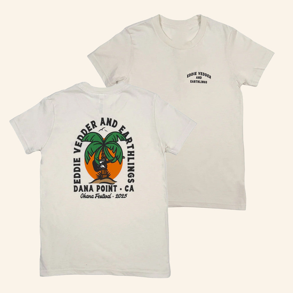 Eddie Vedder Merch Eddie Vedder Palm Rocker T-Shirt Birthday Gift For Him - Gypsysystersgift