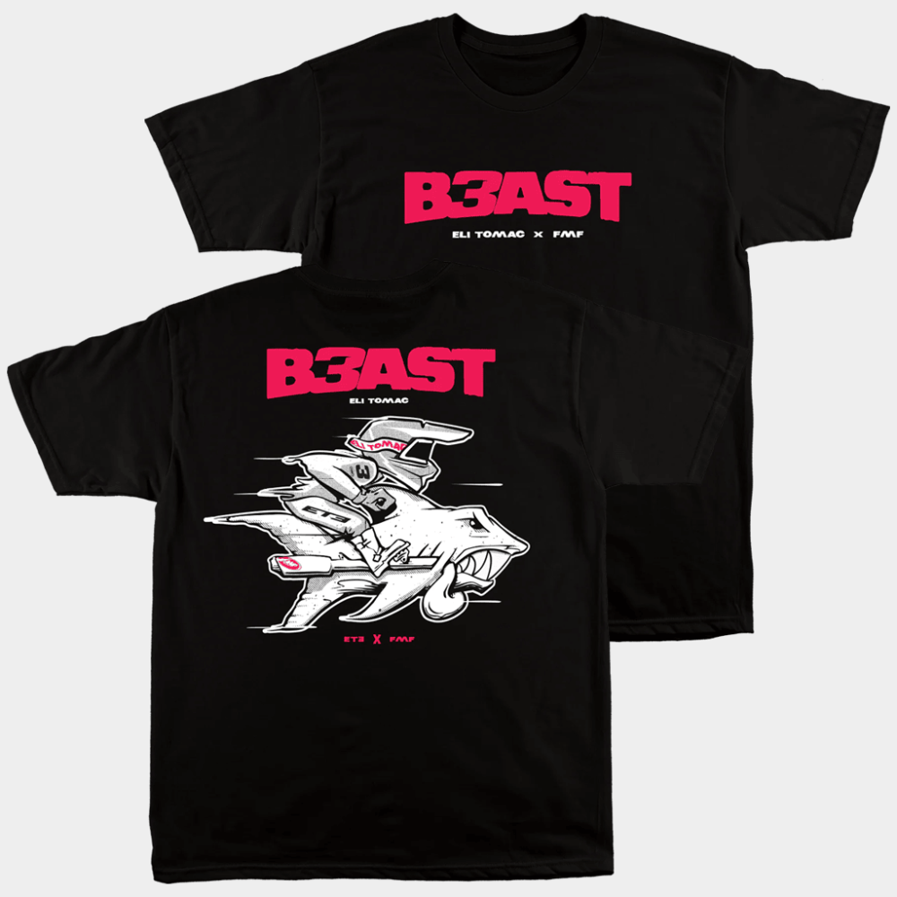 Eli Tomac Merch Jaws B3ast T-Shirt Eli Tomac Shirt Birthday Gift For Him - GypsysystersGift