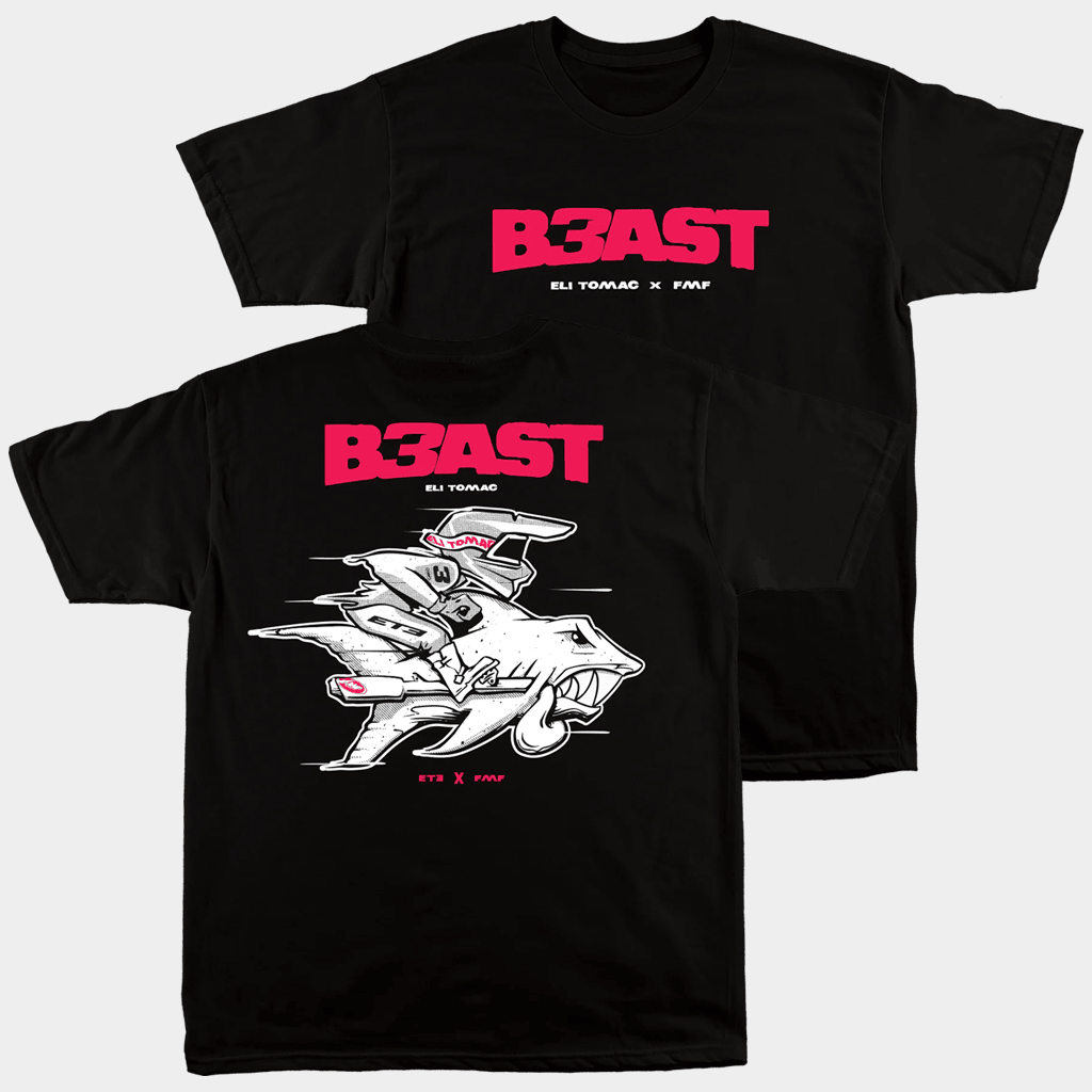 Eli Tomac Merch Jaws B3ast T-Shirt Eli Tomac Shirt Birthday Gift For Him - GypsysystersGift