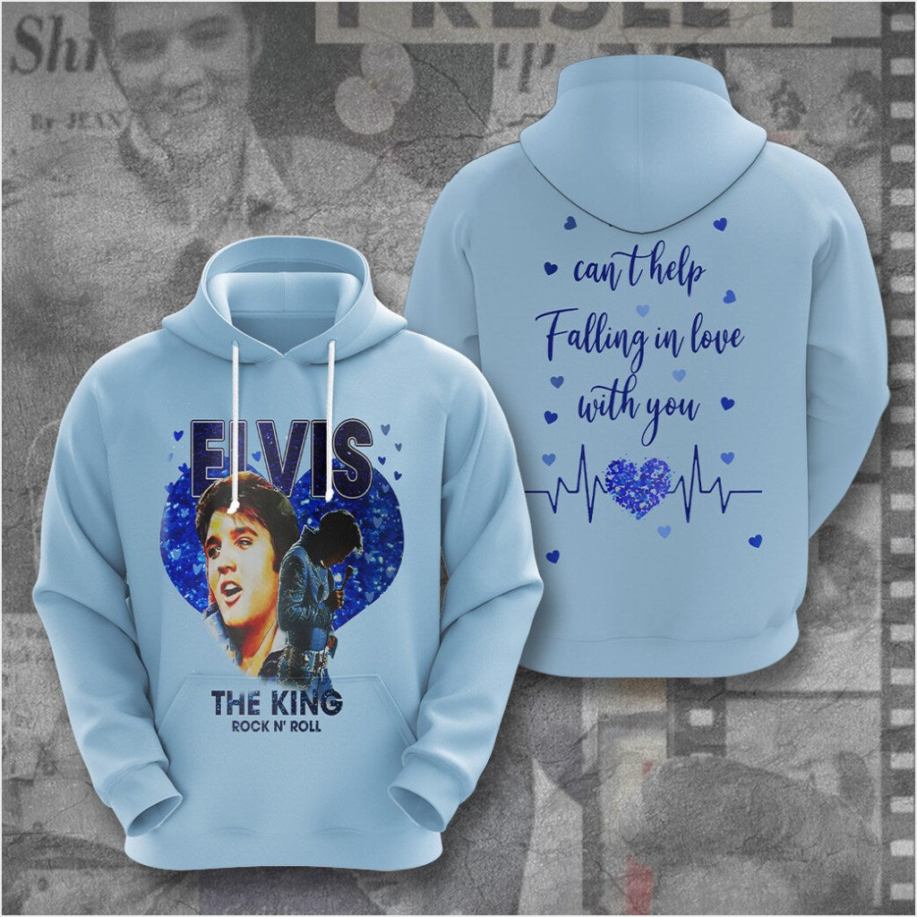 Elvis Presley Rock And Roll Sun Studio Hoodie Gifts For Her Merch Clothing - Gypsysystersgift