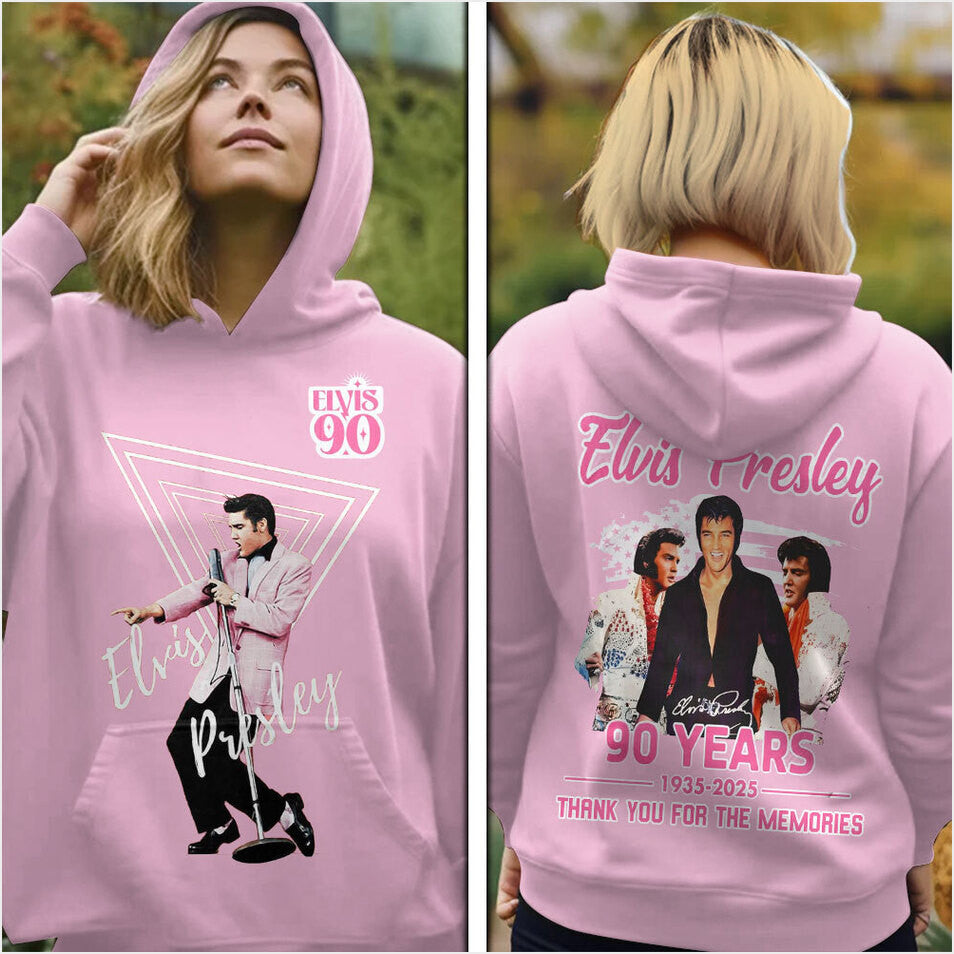 Elvis Presley Vintage Viva Nash Vegas Hoodie Gifts For Her Merch Clothing - Gypsysystersgift