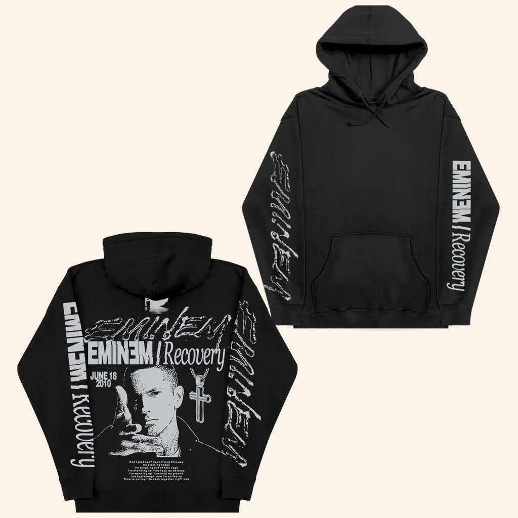 Eminem Merch Eminem Recovery Hoodie Music Lover Gifts For Him - Gypsysystersgift