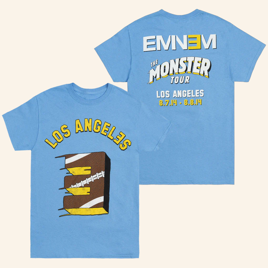 Eminem Merch Eminem UCLA Football T-Shirt Christmas Presents For Boyfriend - Gypsysystersgift