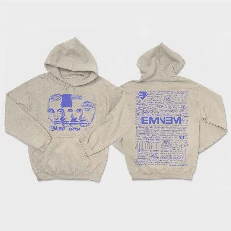 Eminem Slim Shady 90S Rap Doodle Retro Hoodie Gifts For Him Trendy Merch - Gypsysystersgift