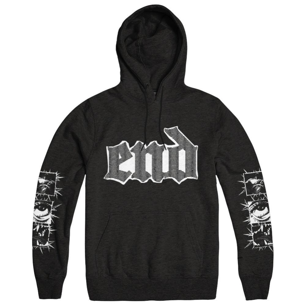 End Merch Oe Logo Thorns Hoodie End Hoodie Father'S Day Gifts For Metal Music Lovers - Gypsysystersgift