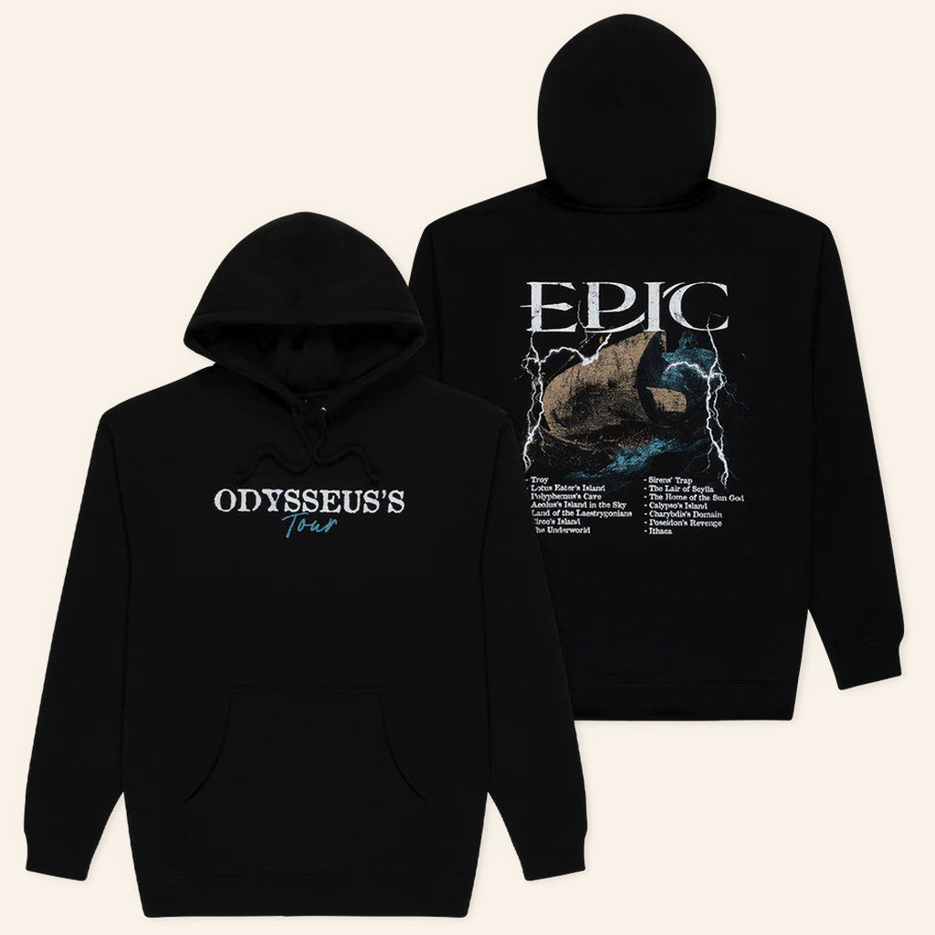 Epic Musical Merch Odysseus's Tour Hoodie Epic Hoodie Christmas Gift Ideas For Him - Gypsysystersgift