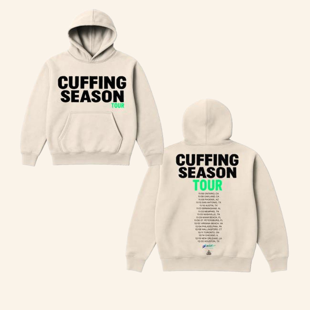 Eric Bellinger Merch Cuffing Season Tour Hoodie Christmas Ideas For Him - Gypsysystersgift