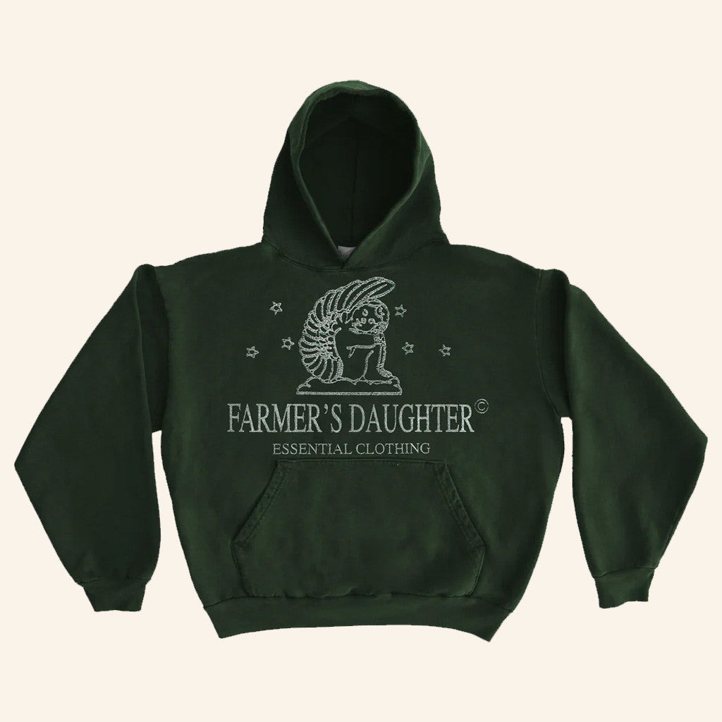Farmer's Daughter Merch Farmer's Daughter Logo Hoodie Essential Clothing Gifts For Her - Gypsysystersgift