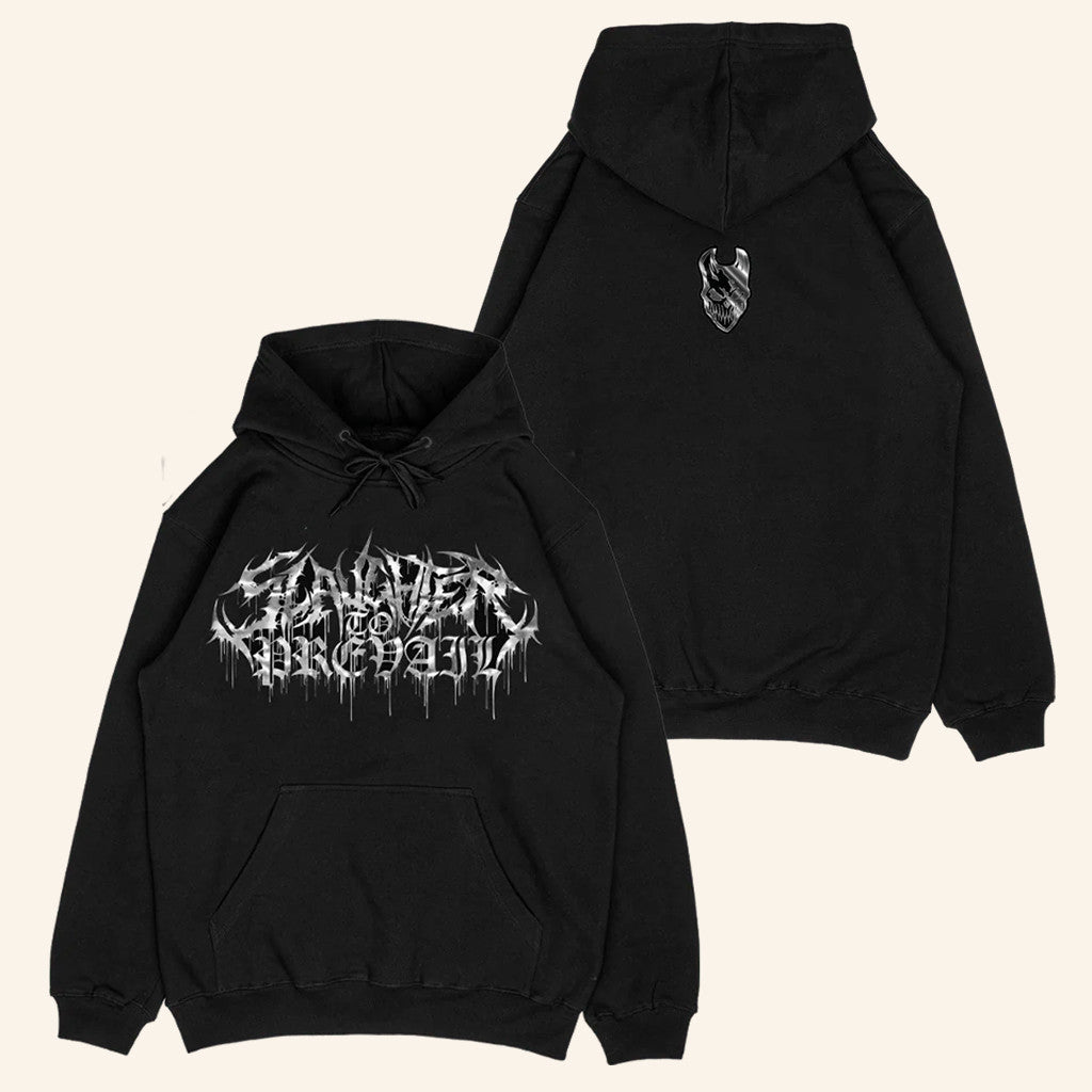 First Blood Merch Slaughter To Prevail Silver Glow Hoodie Birthday Gift Ideas For Him - Gypsysystersgift