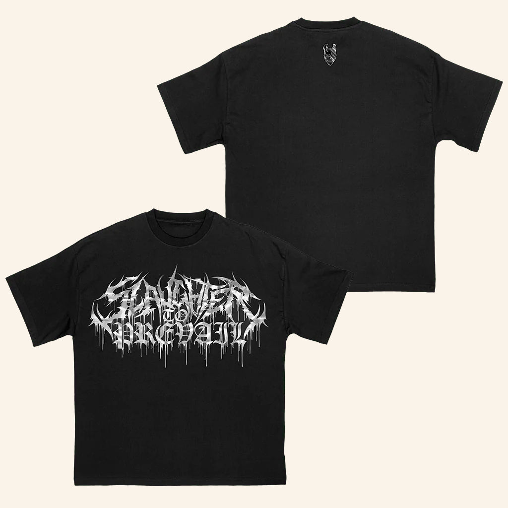 First Blood Merch Slaughter To Prevail Silver Glow T-Shirt Gift Ideas For Him - GypsysystersGift