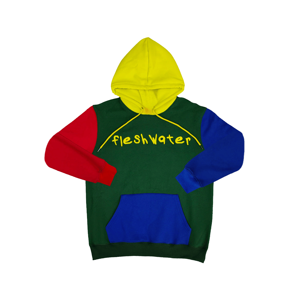 Fleshwater Merch Fleshwater Colorful Hoodie Rock Band Gifts For Fans Birthday Gift for Husband - Gypsysystersgift