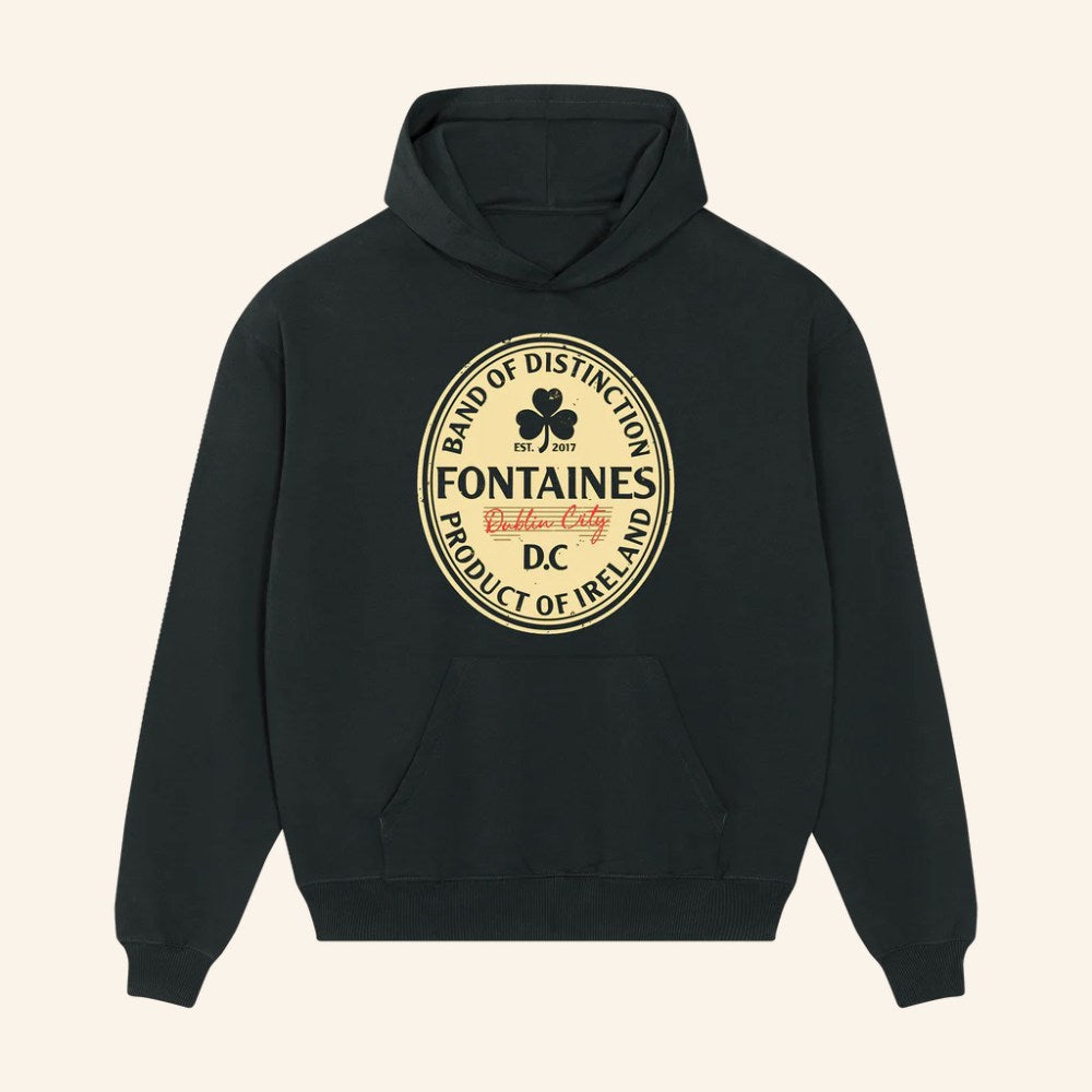 Fontaines DC Merch Band Of Distinction Black Hoodie Christmas Gift Ideas For Boyfriend - Gypsysystersgift