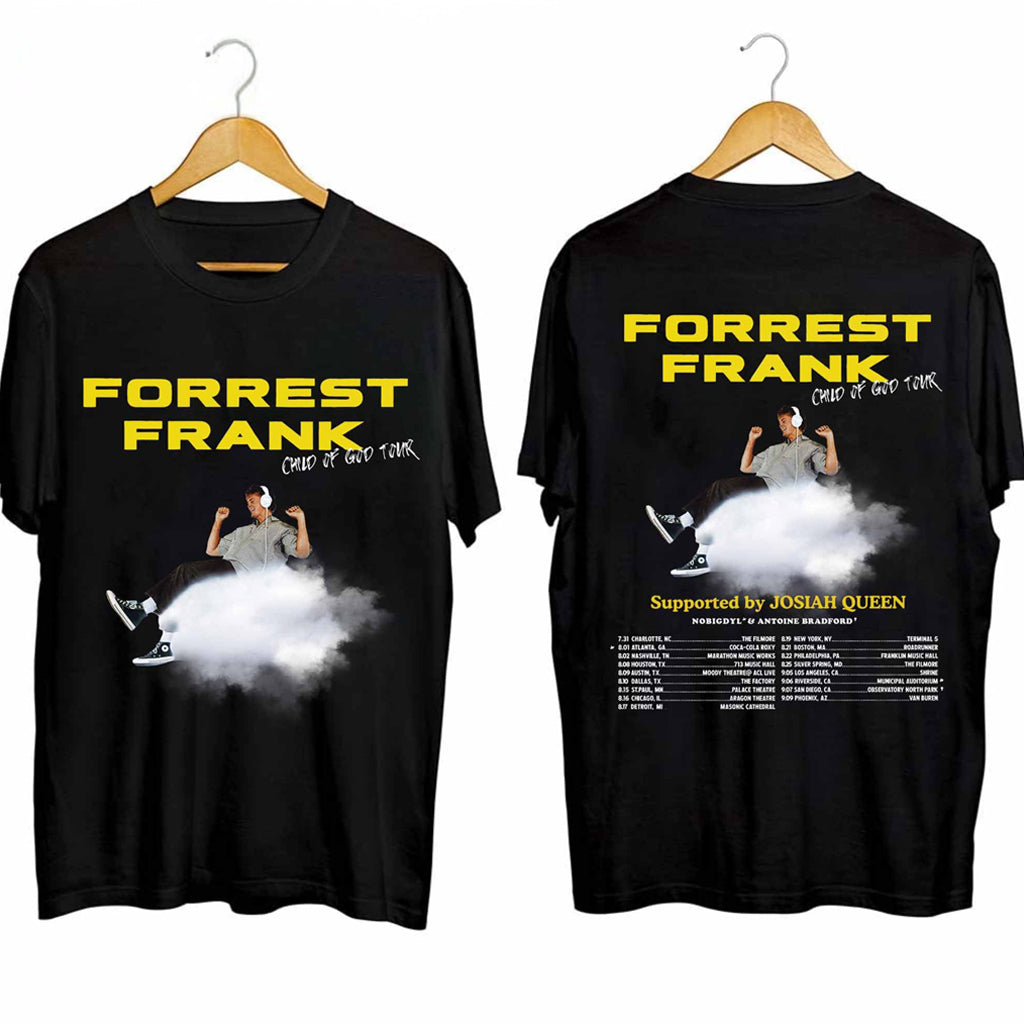 Forrest Frank Child Of God Tour Shirt Forrest Frank Merch Music Lover Gifts For Him - Gypsysystersgift
