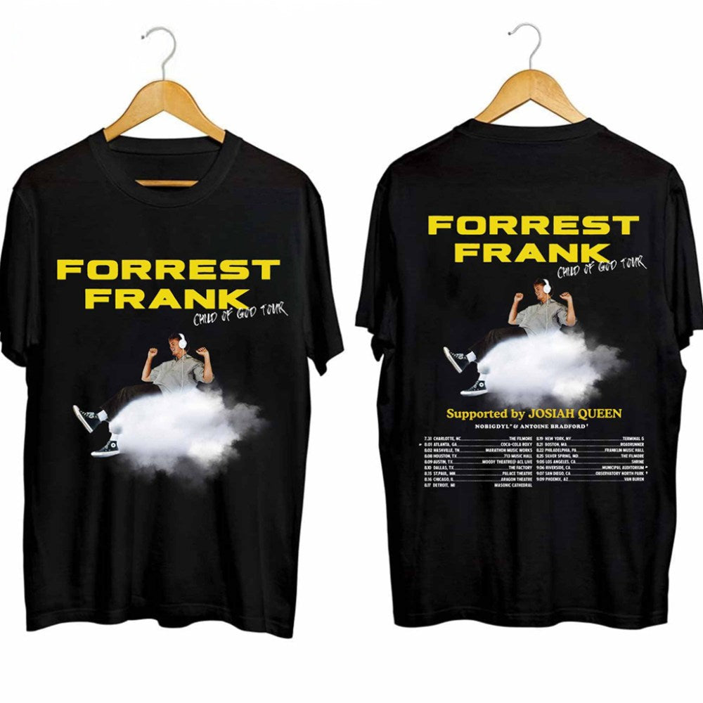 Forrest Frank Child Of God Tour Shirt Forrest Frank Merch Music Lover Gifts For Him - Gypsysystersgift