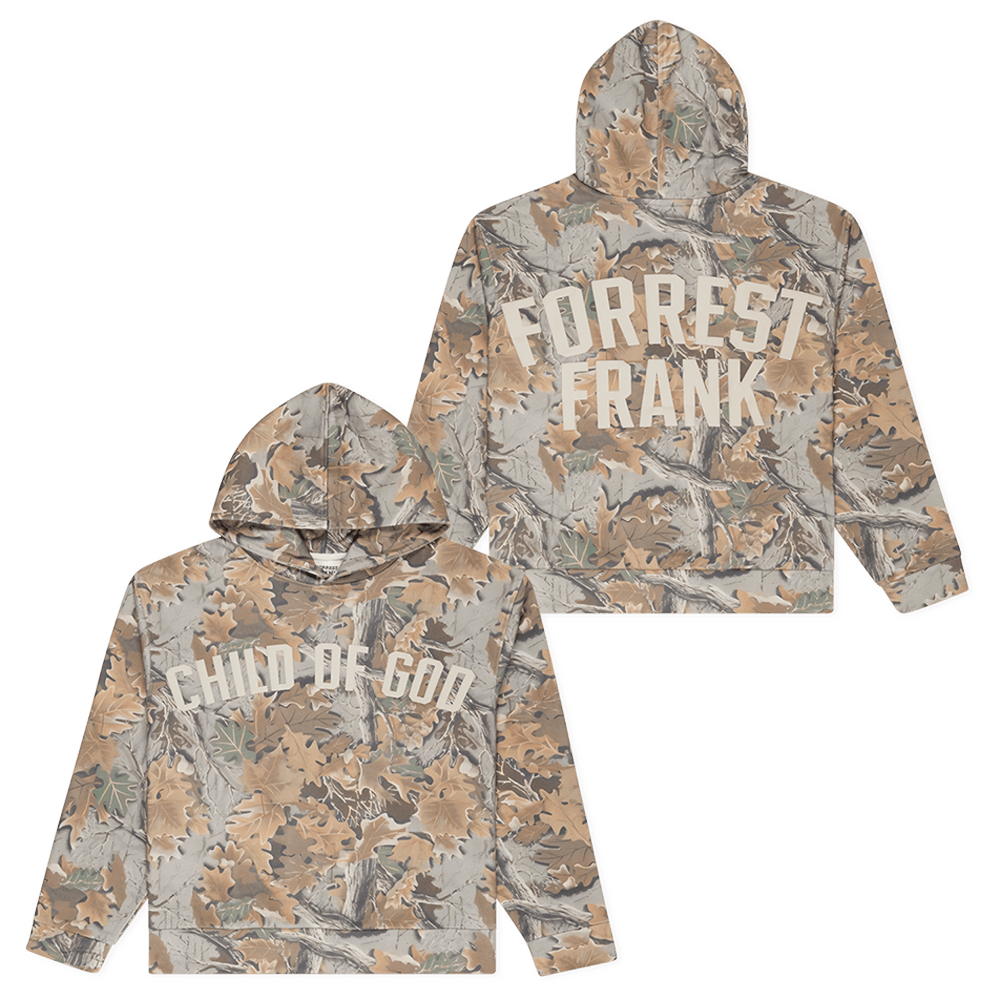 Forrest Frank Merch Forrest Frank Tour Merch Child Of God Camo Hoodie Best Gifts For Dad - Gypsysystersgift