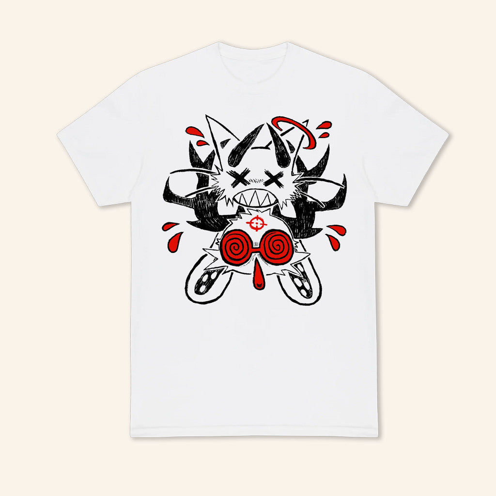 Free Divide Merch Stomach Book Bloody White T-Shirt Xmas Gifts For Her - Gypsysystersgift