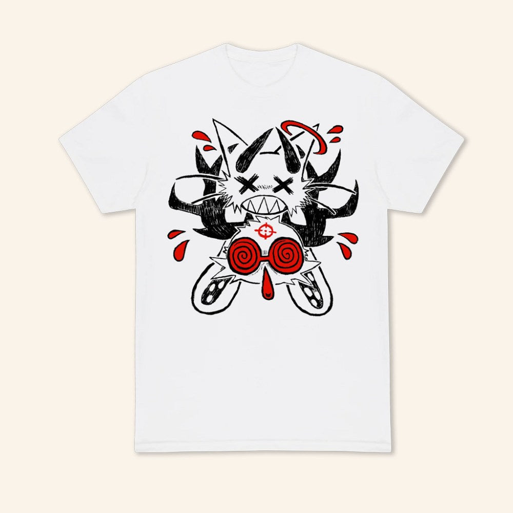 Free Divide Merch Stomach Book Bloody White T-Shirt Xmas Gifts For Her - Gypsysystersgift