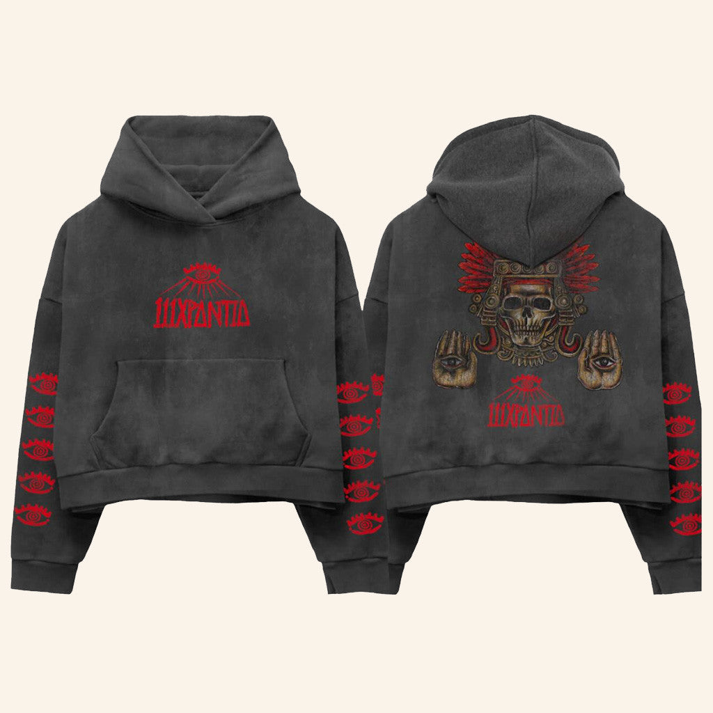 Fuerza Regida Merch Fuerza Regida And 111XPANTIA Cropped Hoodie Gifts For Her - Gypsysystersgift