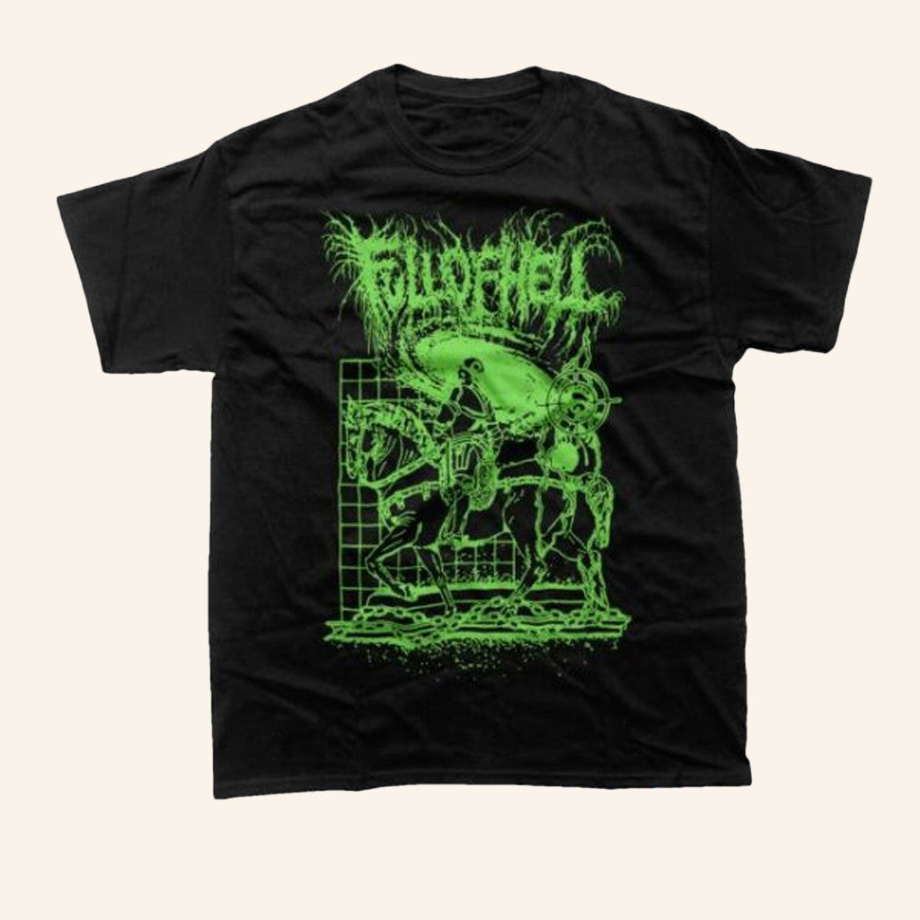 Full Of Hell Merch Full Of Hell Old Knight T-Shirt Present For Husband - Gypsysystersgift