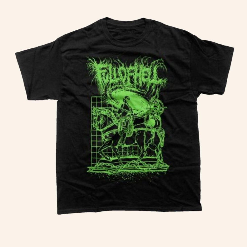 Full Of Hell Merch Full Of Hell Old Knight T-Shirt Present For Husband - Gypsysystersgift