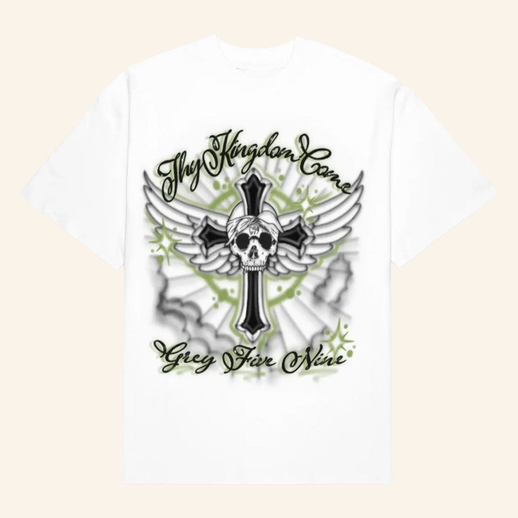 G59 Merch Thy Kingdom Come CROSS T-Shirt Christmas Gifts For Husband - GypsysystersGift