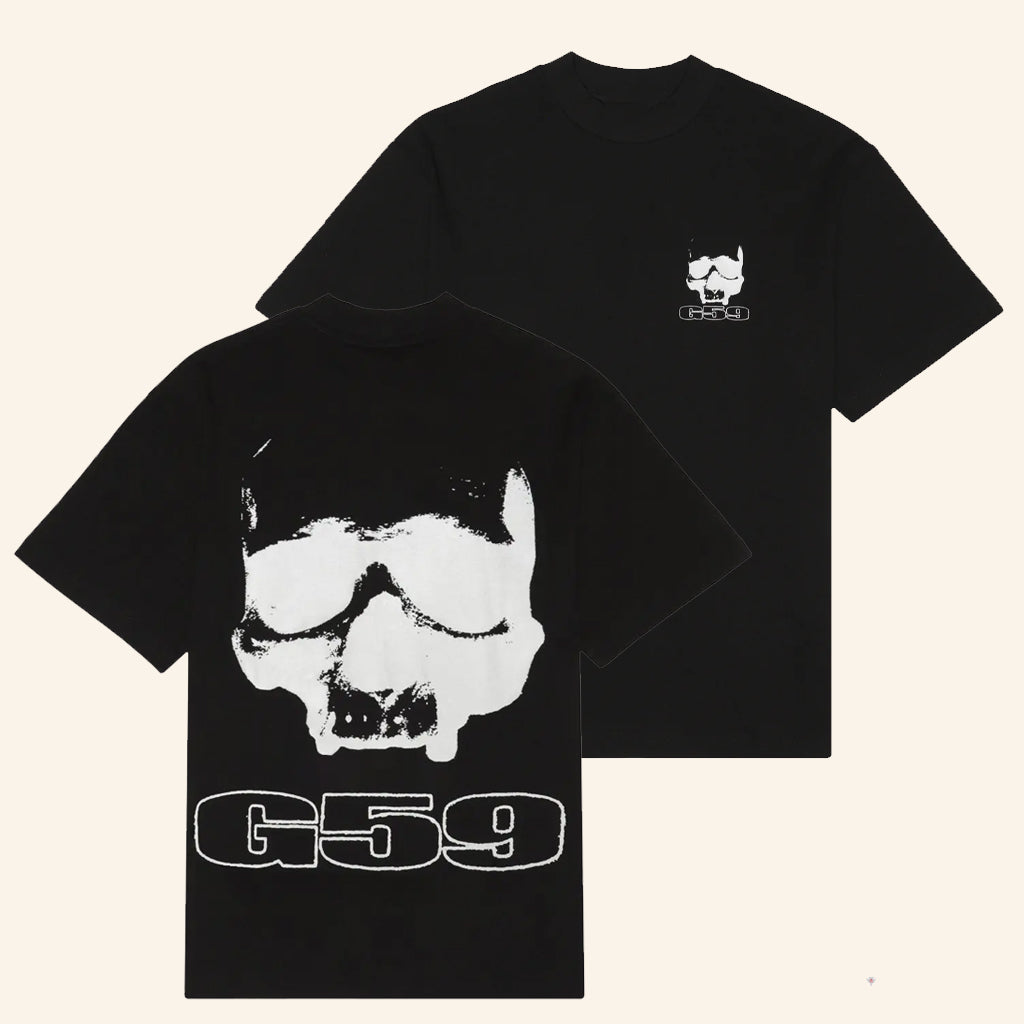 G59 Records Merch G59 Skull Logo Black T-Shirt Best Gifts For Him - GypsysystersGift