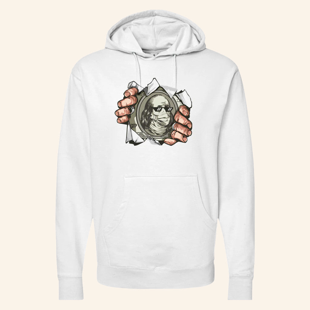 Gabe Farrell Productions Merch Ben Franklin Hoodie Gag Gifts For Friends - Gypsysystersgift
