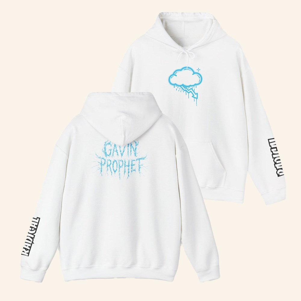 Gavin Prophet Merch Radical Blue Graffiti Crash Cloud Hoodie Gifts For Music Lovers - Gypsysystersgift