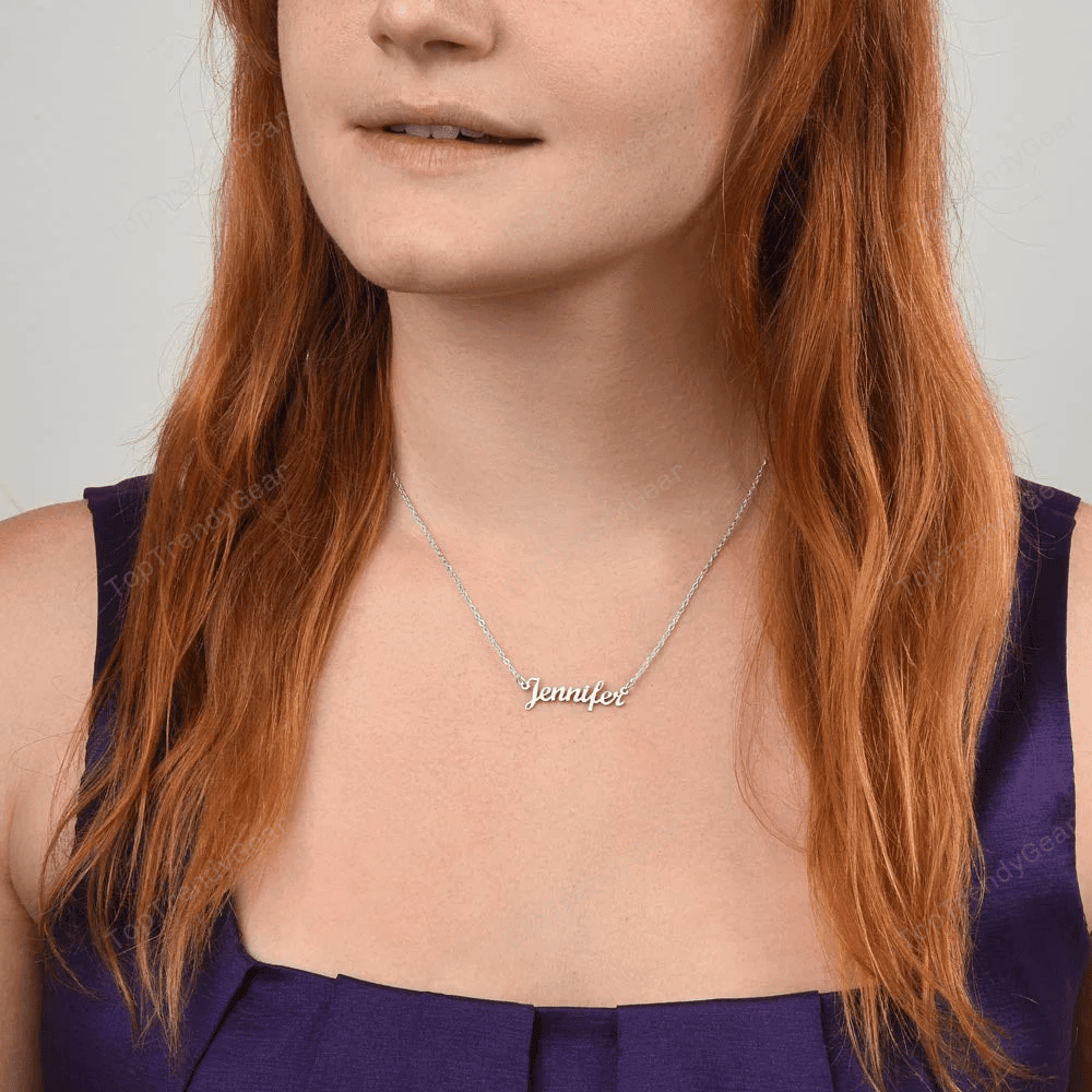 Mom Necklace Loss Of Baby Necklace Gift, Infant Loss Gifts Personalized Name Necklace