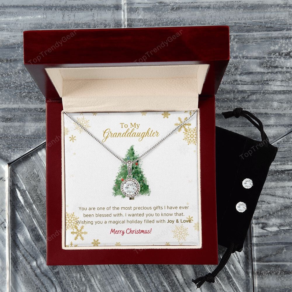 Granddaughter Necklace You Are One Of The Most Precious Gifts Eternal Hope Necklace Set Presents For Christmas
