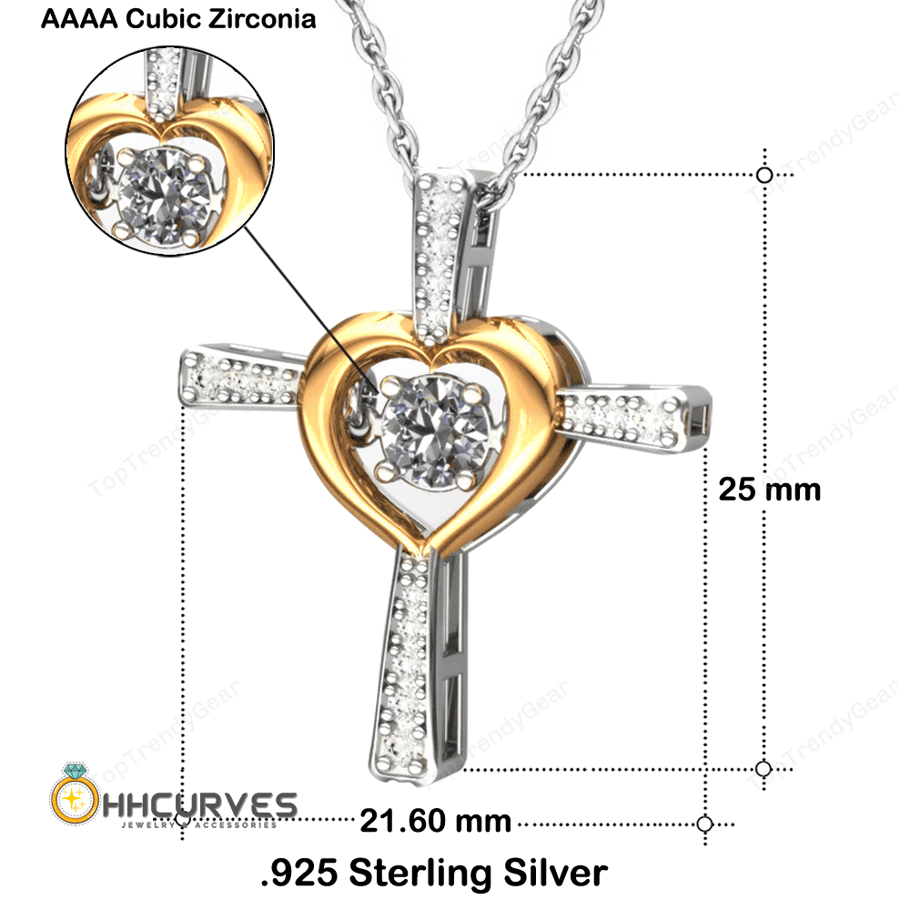 Lace Anniversary Gifts For Her We Still Do 13 Year Wedding Anniversary Gift Custom Name And Date Cross Dancing Necklace 