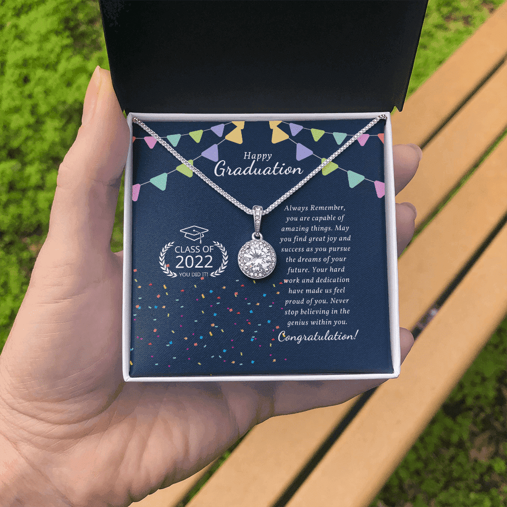 Now The Journey Of Life Has Begun Eternal Hope Necklace Gift For Granddaughter 