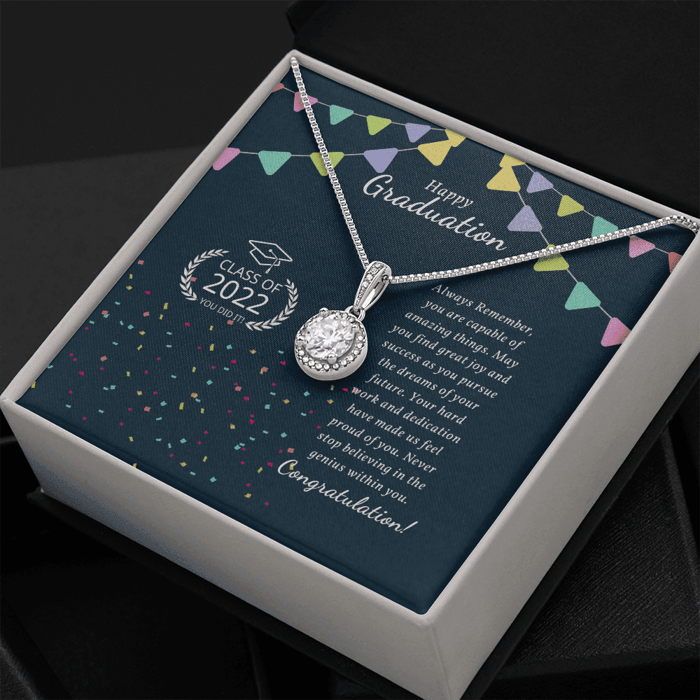 Now The Journey Of Life Has Begun Eternal Hope Necklace Gift For Granddaughter 