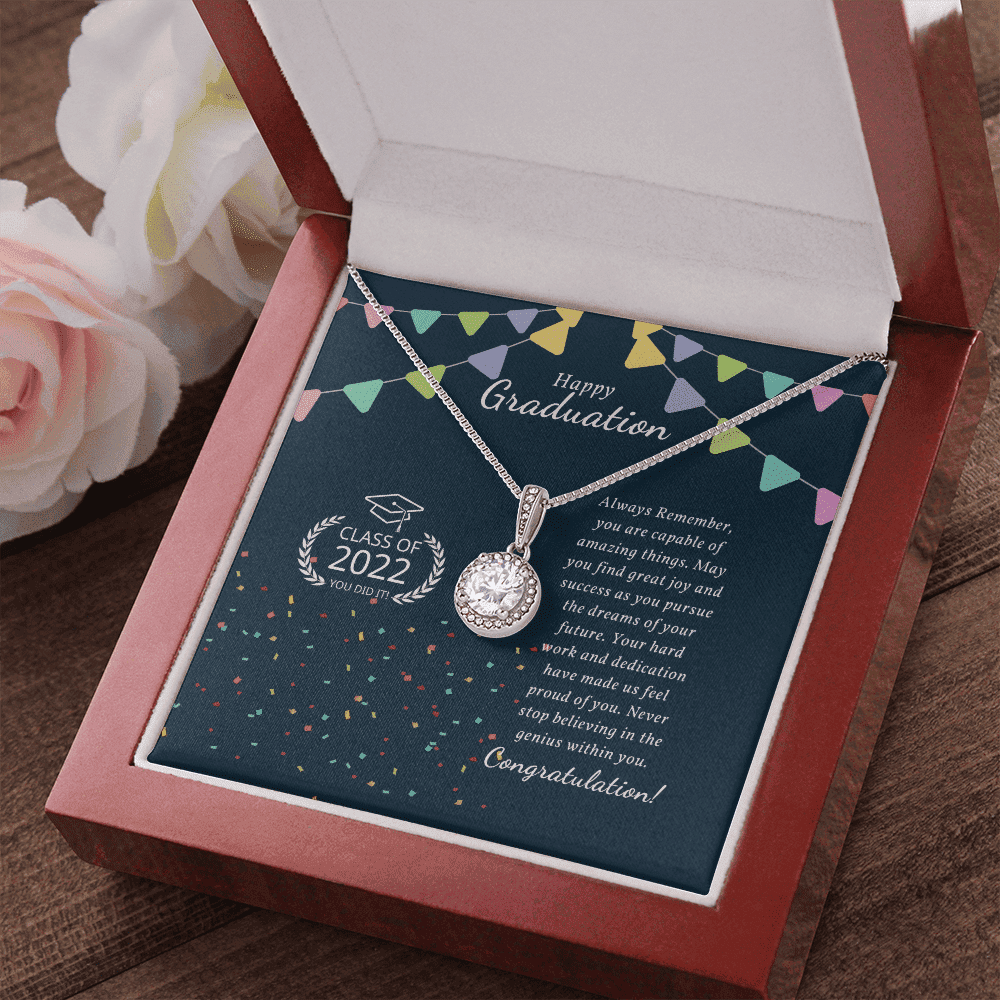 Now The Journey Of Life Has Begun Eternal Hope Necklace Gift For Granddaughter 