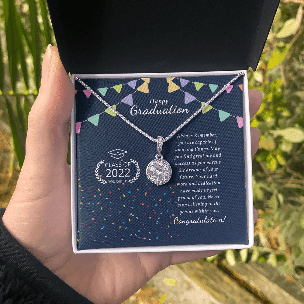 Now The Journey Of Life Has Begun Eternal Hope Necklace Gift For Granddaughter 