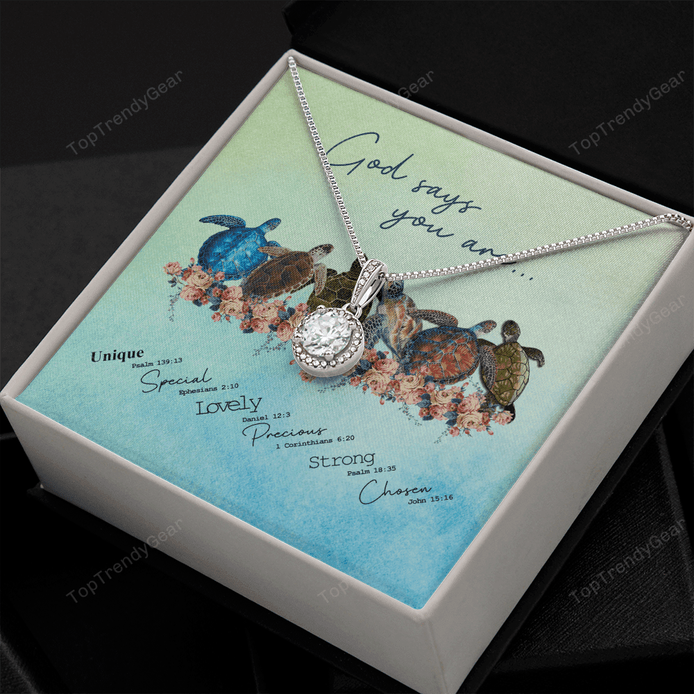 Granddaughter Necklace God Say You Are Gift For Granddaughter Eternal Hope Necklace