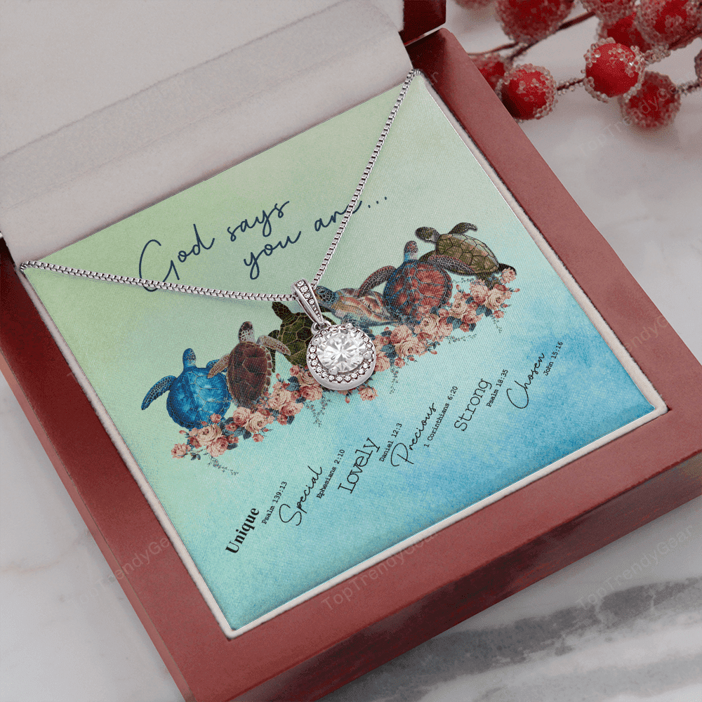Granddaughter Necklace God Say You Are Gift For Granddaughter Eternal Hope Necklace