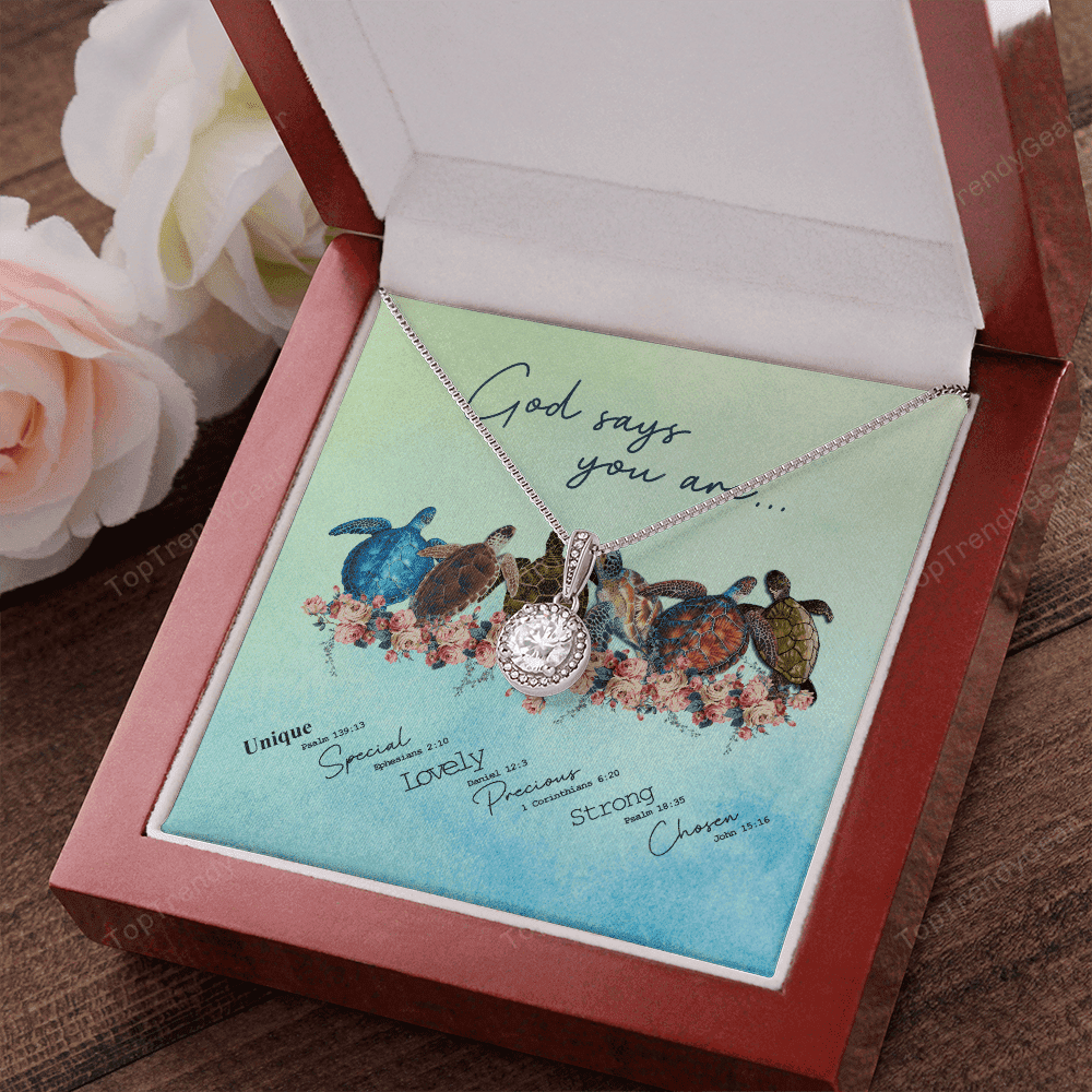 Granddaughter Necklace God Say You Are Gift For Granddaughter Eternal Hope Necklace