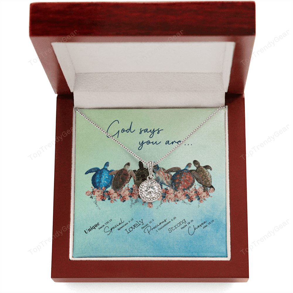 Granddaughter Necklace God Say You Are Gift For Granddaughter Eternal Hope Necklace