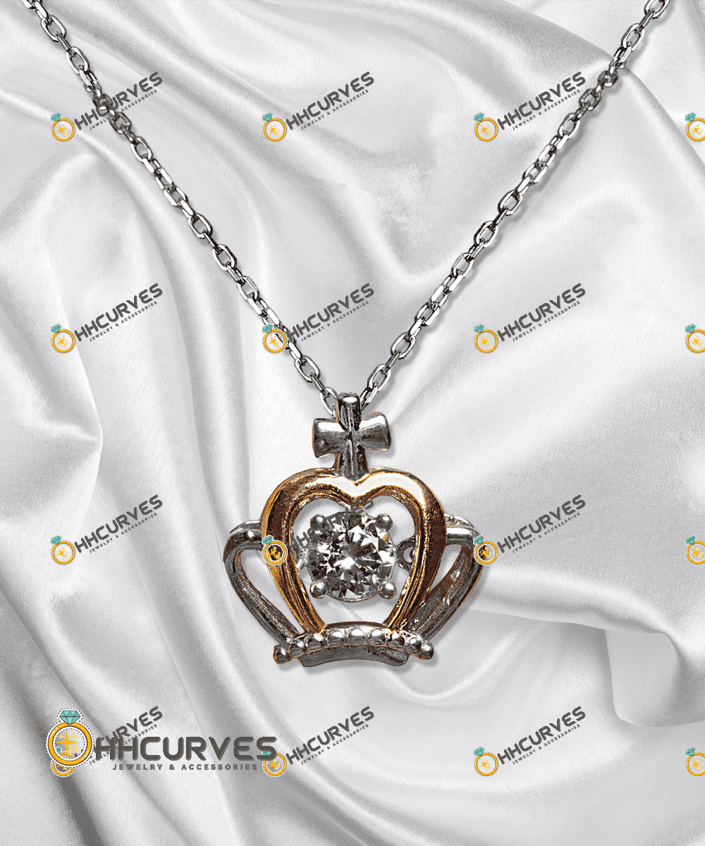 Thinking Out Loud Custom Spotify Code With Couple Photo And Song Card Crown Necklace Anniversary Gifts For Her 