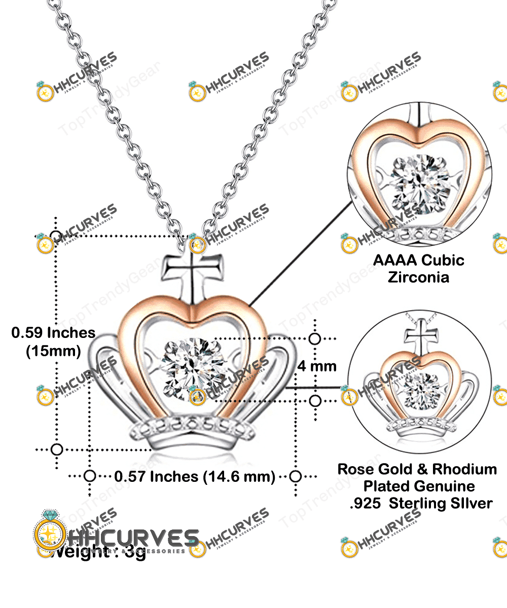 Thinking Out Loud Custom Spotify Code With Couple Photo And Song Card Crown Necklace Anniversary Gifts For Her 