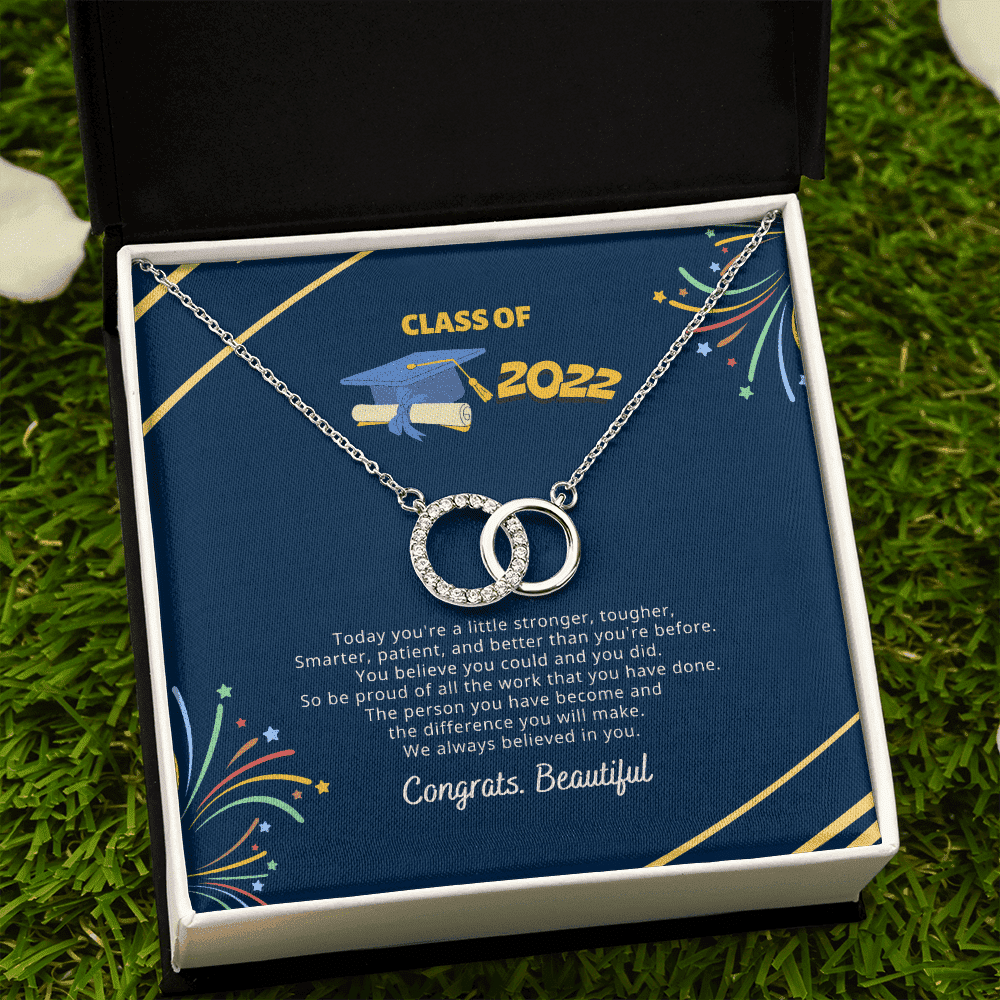 We Always Believed In You Perfect Pair Necklace Graduation Gift For Daughter 