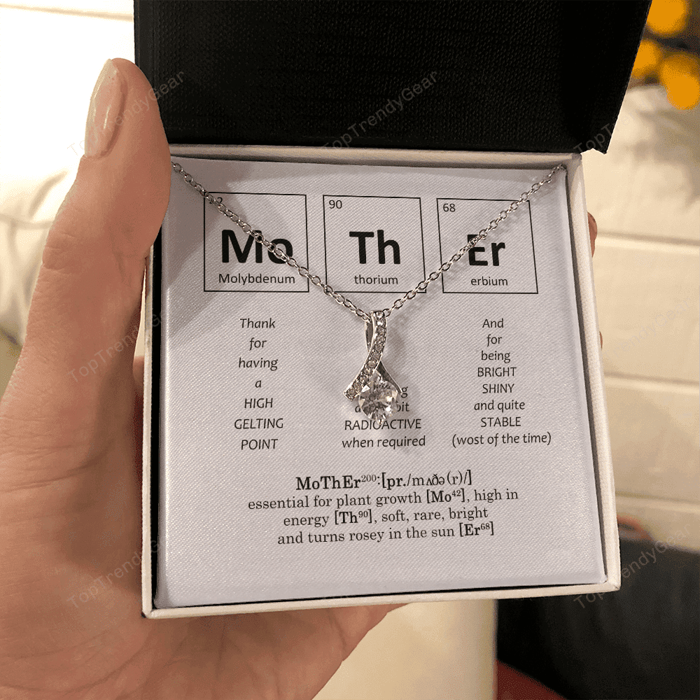 Thanks For Having A High Getting Point Alluring Beauty Necklace Gift For Mom 