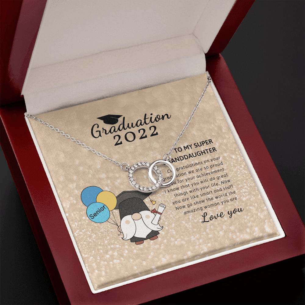 Go Show The World The Amazing Woman You Are Perfect Pair Necklace Gift For Granddaughter 