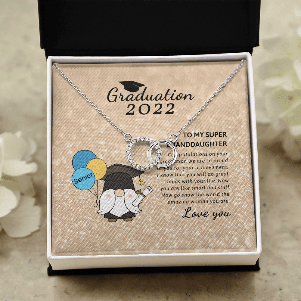 Go Show The World The Amazing Woman You Are Perfect Pair Necklace Gift For Granddaughter 