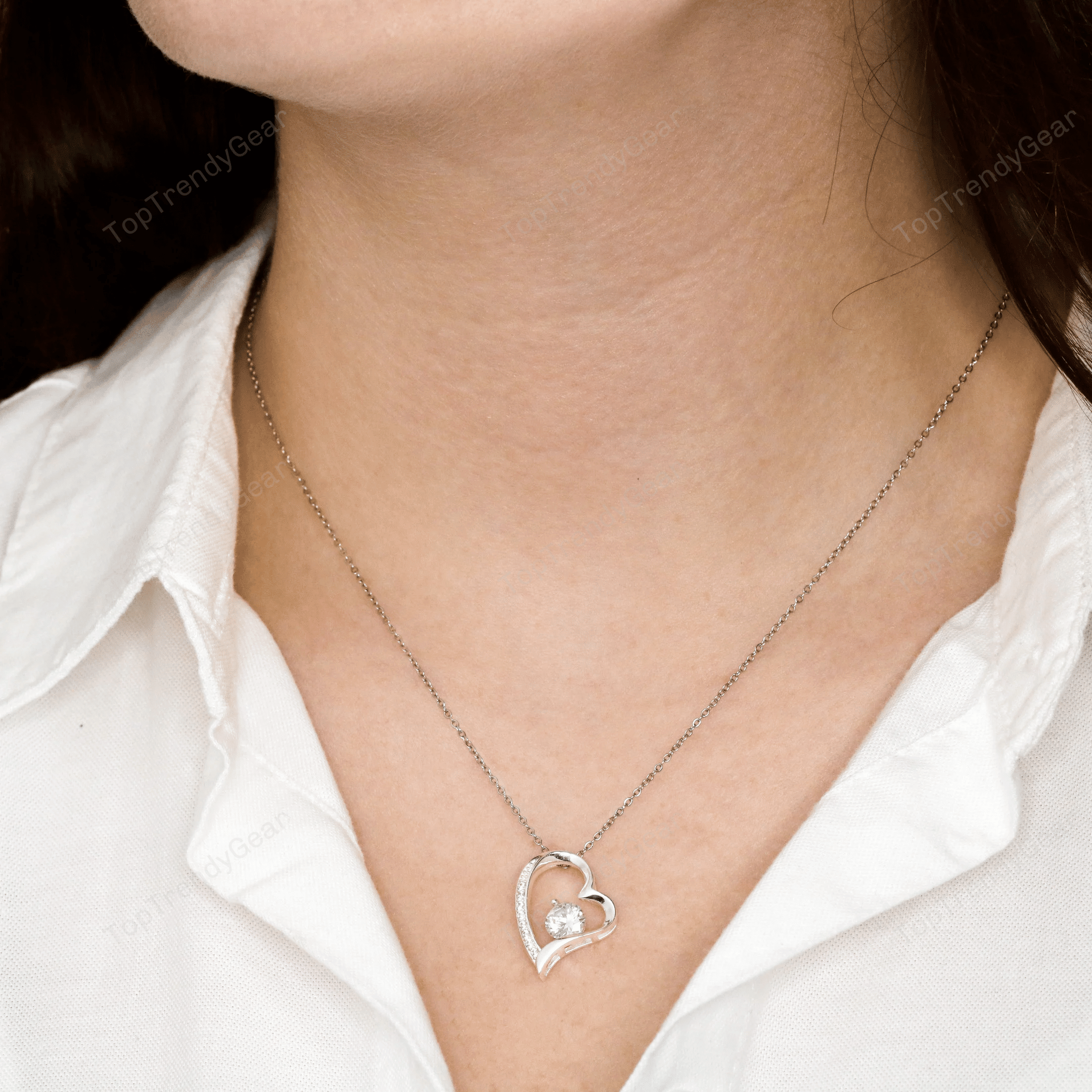 To Smoking Hot Wife, I Just Wanna Be Your Last Everything Gift For Her Forever Love Necklace