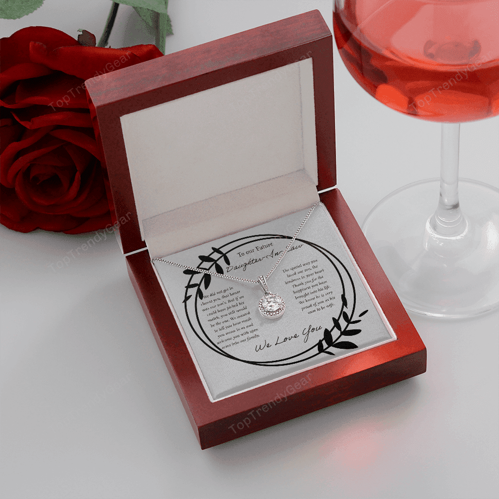 We Love You Gift For Daughter In Law Eternal Hope Necklace