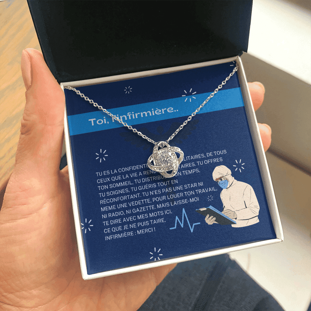 Toi Linfirmire Love Knot Necklace 